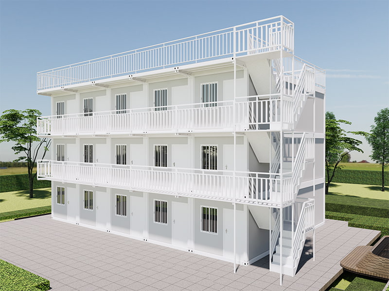 Vijetnam Homestay Building Brzo sastavljena kontejnerska soba