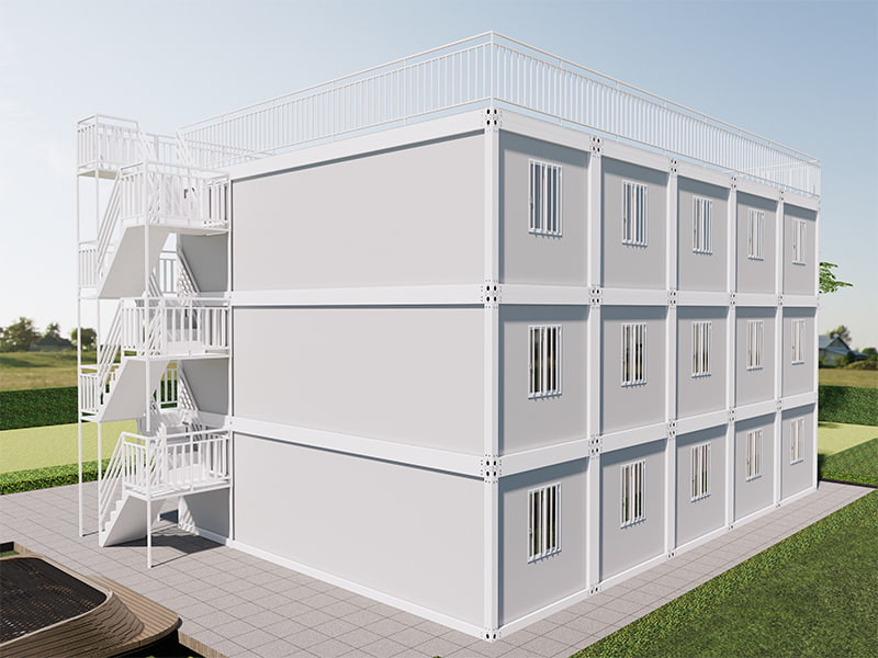 Vijetnam Homestay Building Brzo sastavljena kontejnerska soba