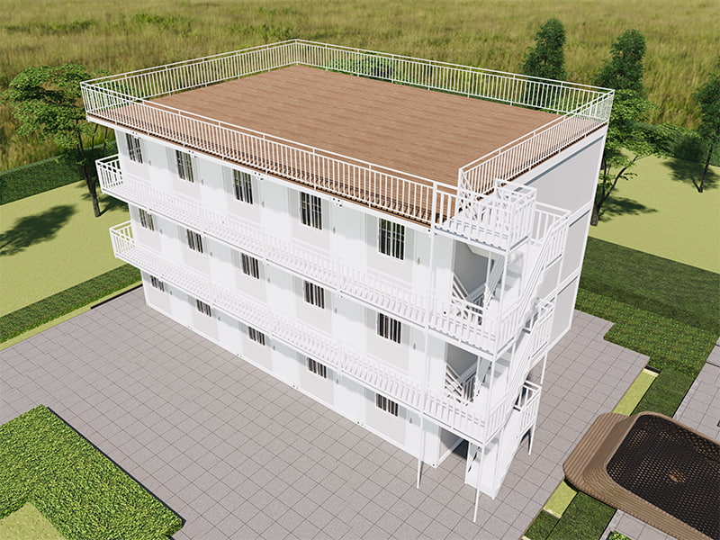 Vijetnam Homestay Building Brzo sastavljena kontejnerska soba