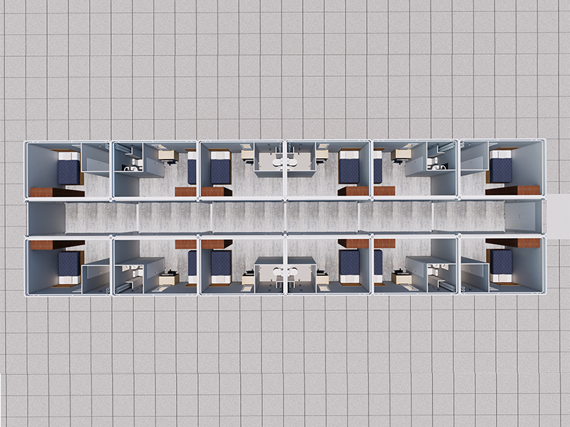Korejska spavaonica zaposlenika Quick Shared Container Room