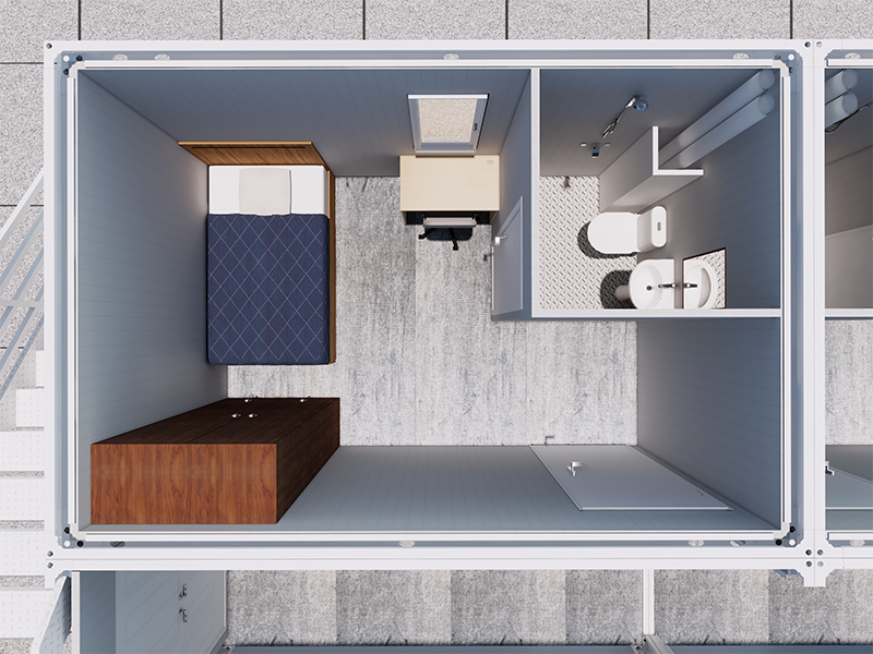 Korejska spavaonica zaposlenika Quick Shared Container Room